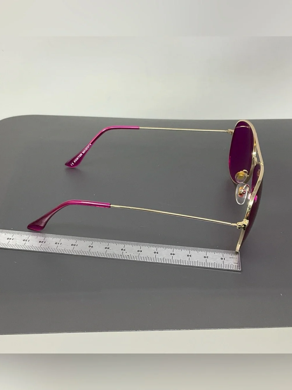 Rainbow Optx awakening Magenta Aviator sunglasses  Mood-Boosting